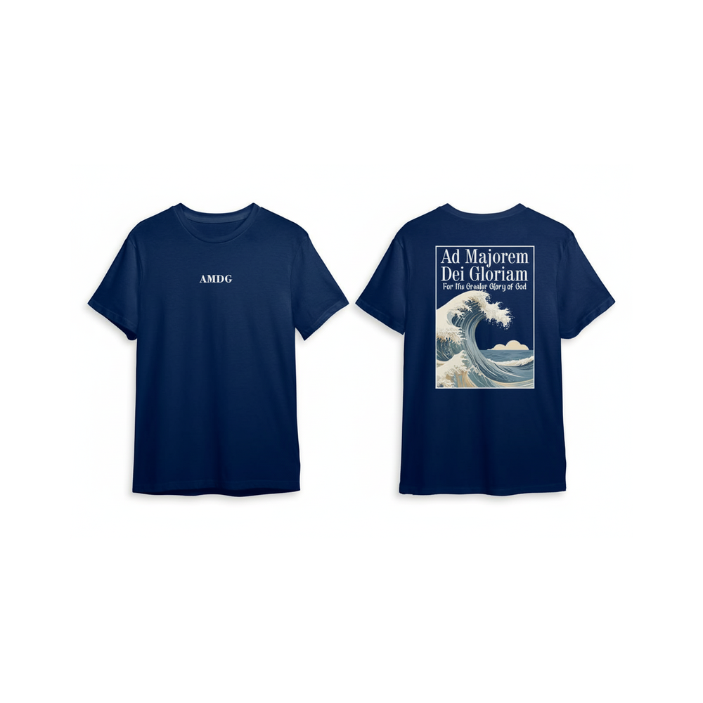 Tshirt WAVE AMDG (belakang)